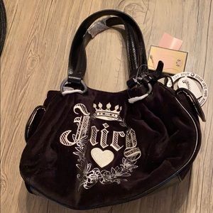 NWT Juicy Couture purse. Black logo